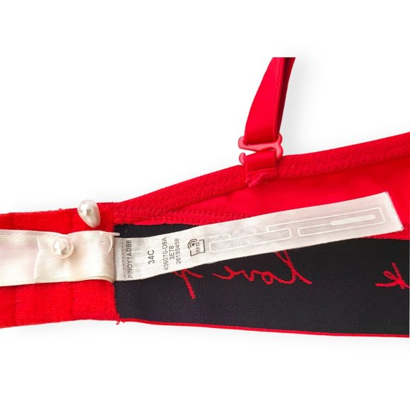 Victoria's Secret Pink Wear Everywhere Push Up Bra 34C EUC - Picture 13 of 13